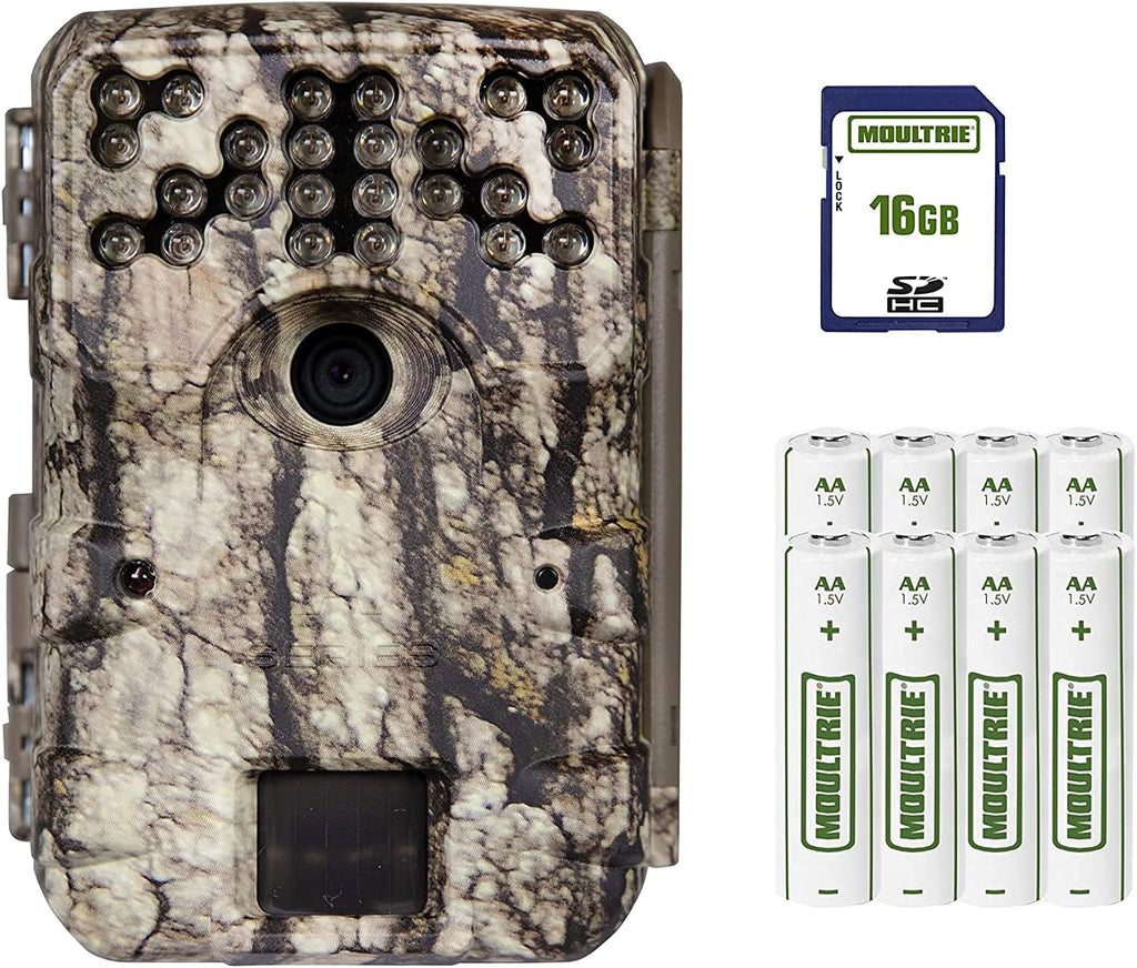 30 MP Game and Trail Cameras with SD Card and Batteries D126