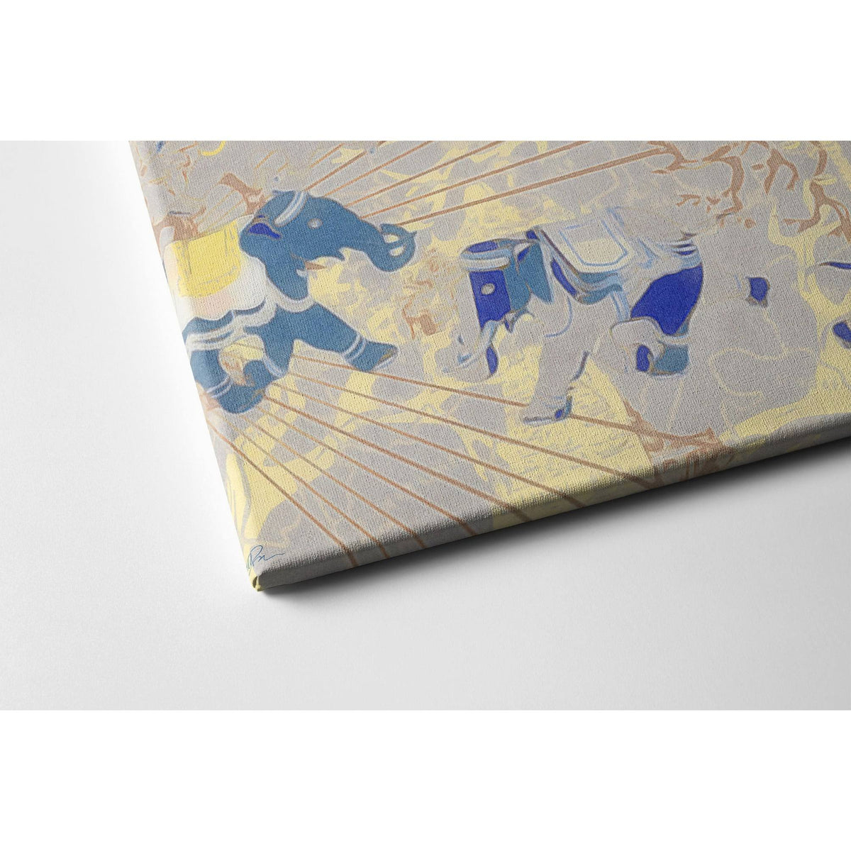 Multi-Color Matte Canvas S57887
