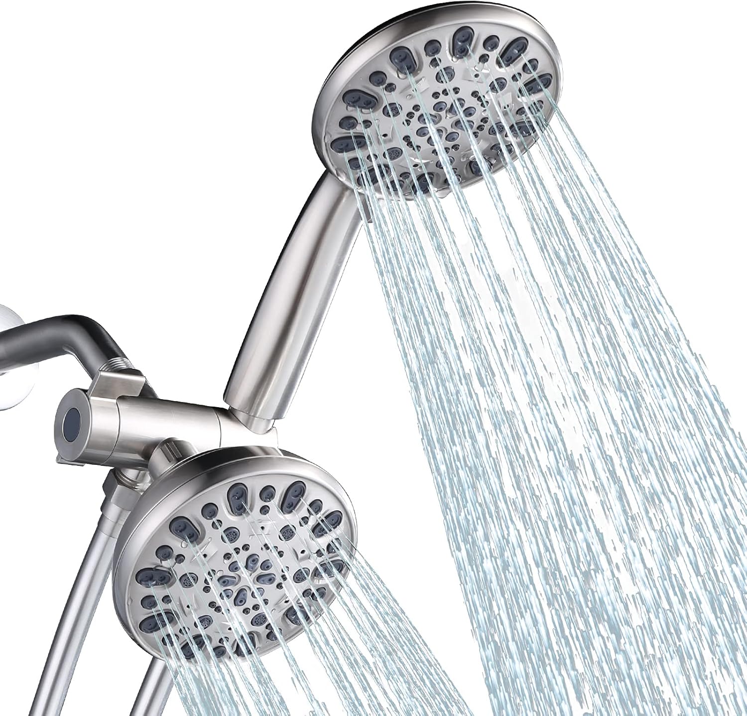 Dual Oil-Rubbed Bronze 2 in 1 Shower Head with Hose, Pack of 2 P842254