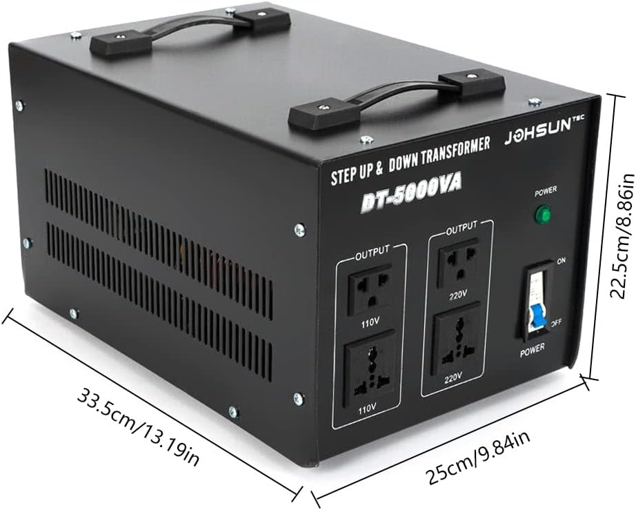 5000 Watt Voltage Converter Transformer, 110V/220V S5112