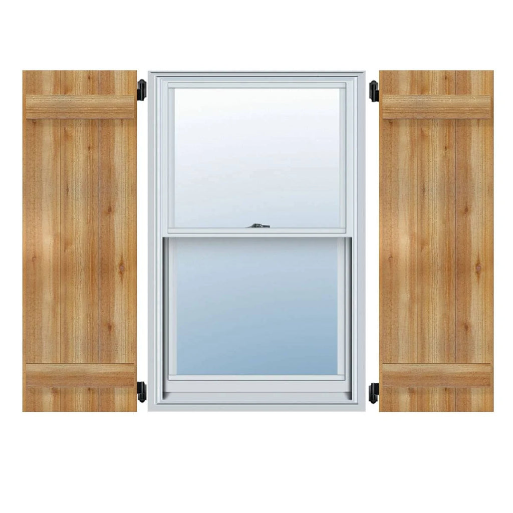 Rough Sawn Board-n-Batten Shutters U36167