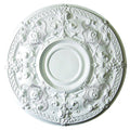 White Gothic Floral Ceiling Medallion T99036