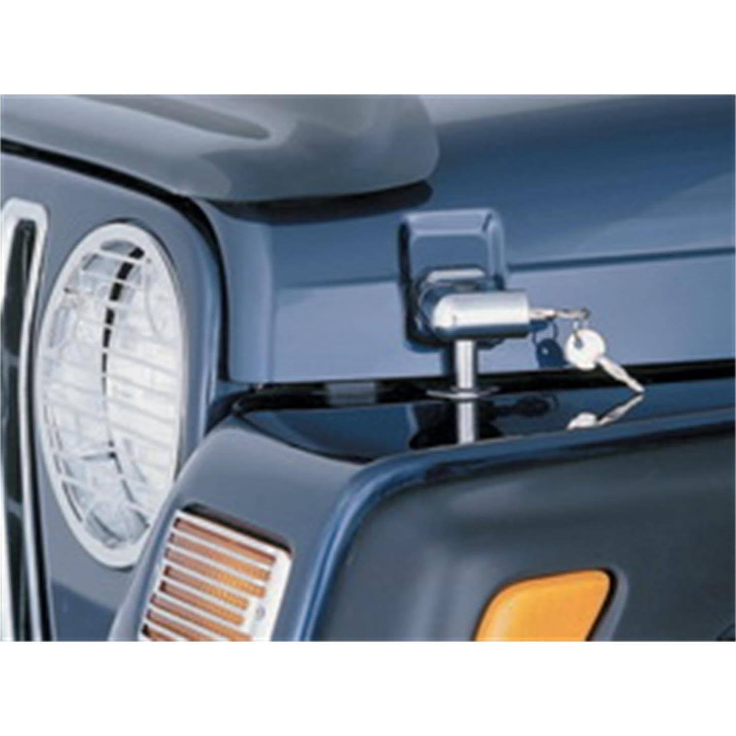 Locking Hood Catch Kit, Chrome M588