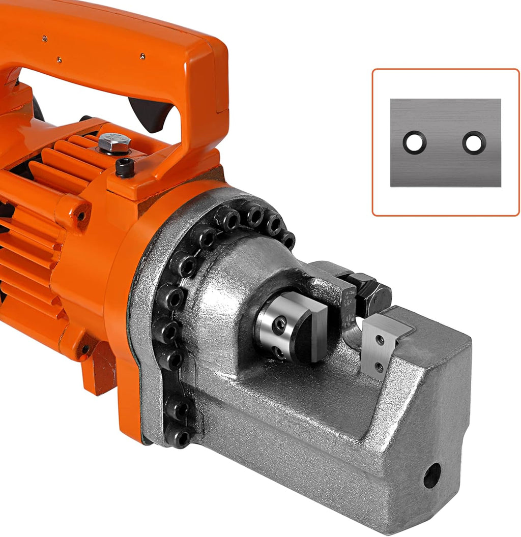 Electric Hydraulic Rebar Cutter, 1350W, Cutting up to 7/8 Inch 4-22mm #7 Rebar, with Replaceable Jaw Blades (AC 110V) N275