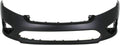 Primed Plastic Front Bumper Cover with Fog Light Holes for 2010-2012 Ford Fusion Hybrid Sedan X707587