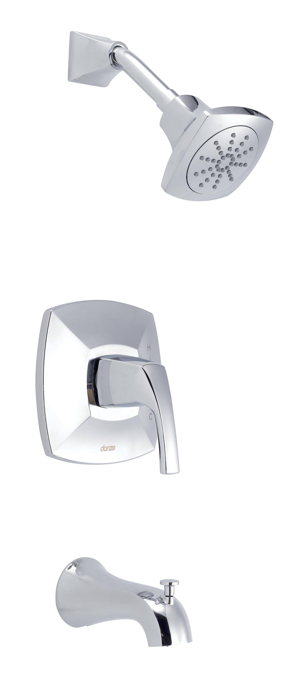Chrome Tub and Shower Trim U541