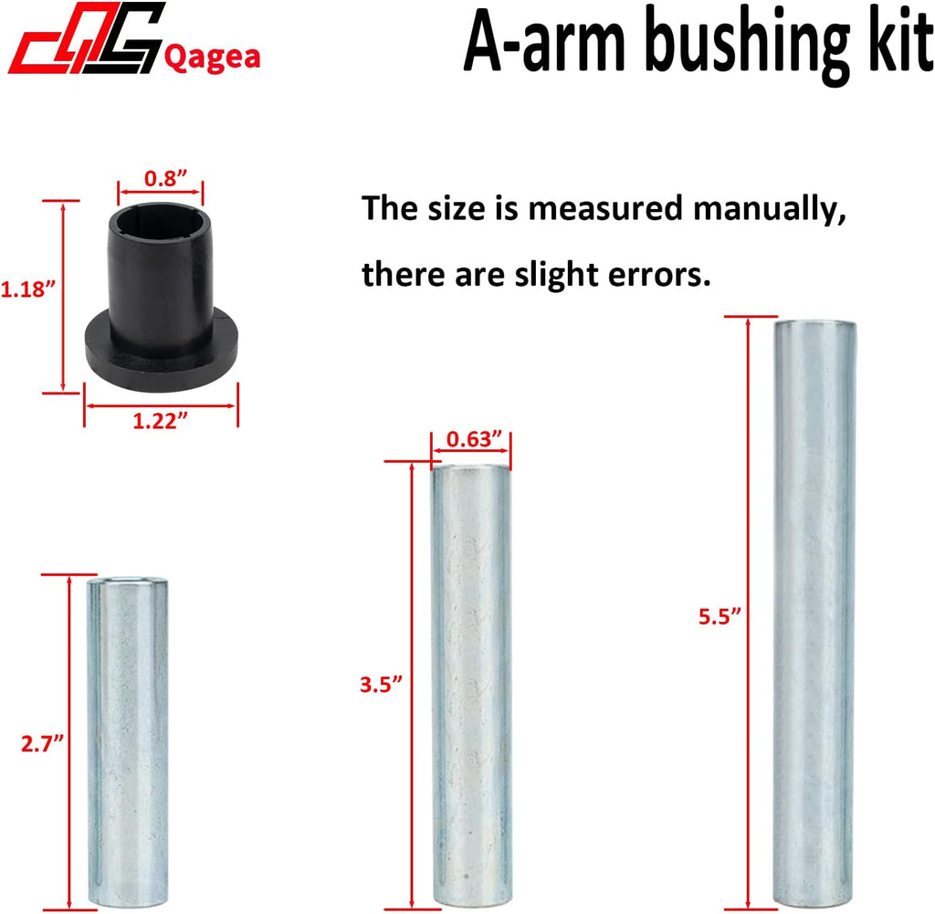 Control Arm Bushing Kit for Polaris Ranger Full Size XP 800, Pack of 2 F480006