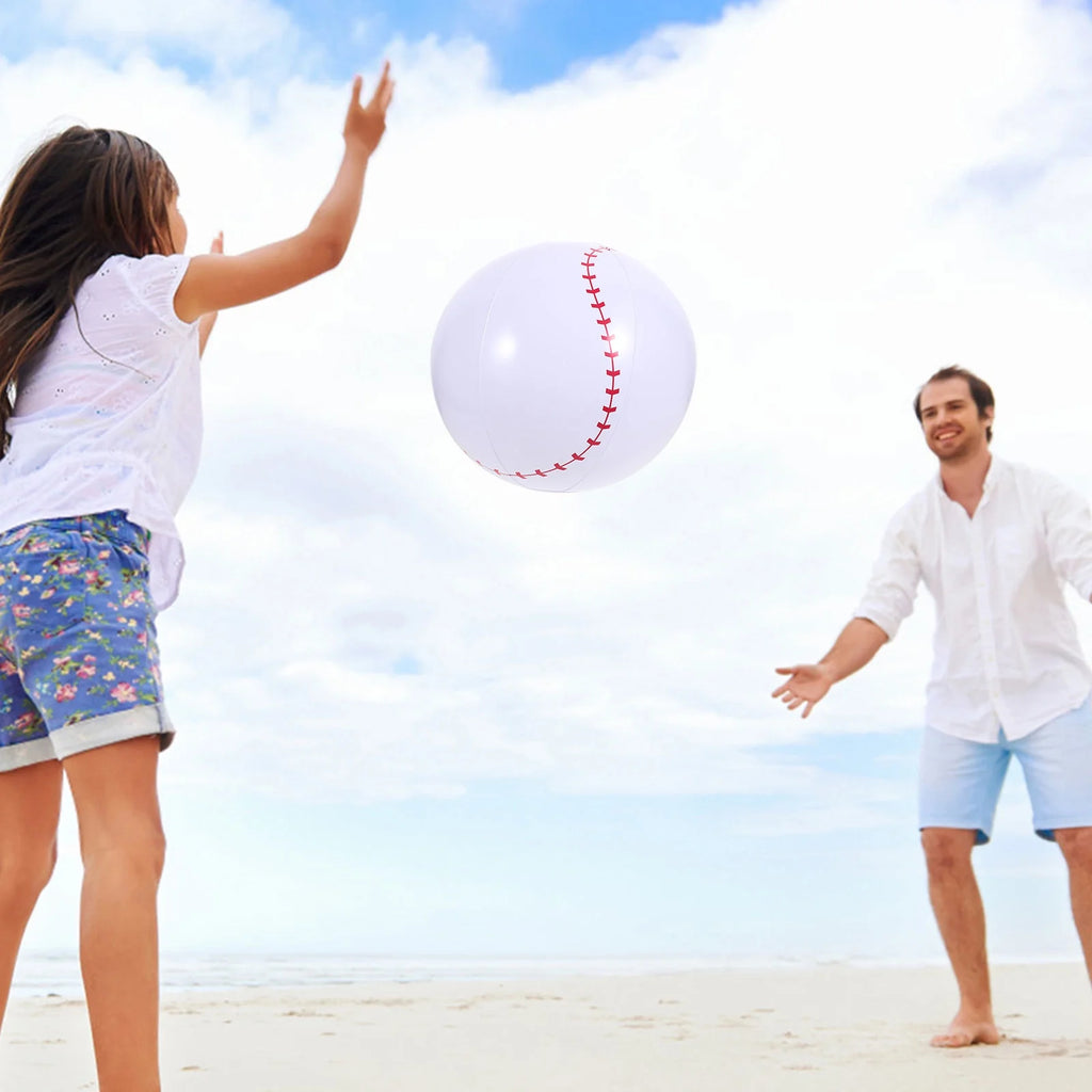 Inflatable Baseball Softball Plastic Pvc Pool Toy I985451
