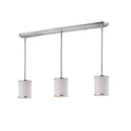 3-Light Island/Billiard Chrome J7189