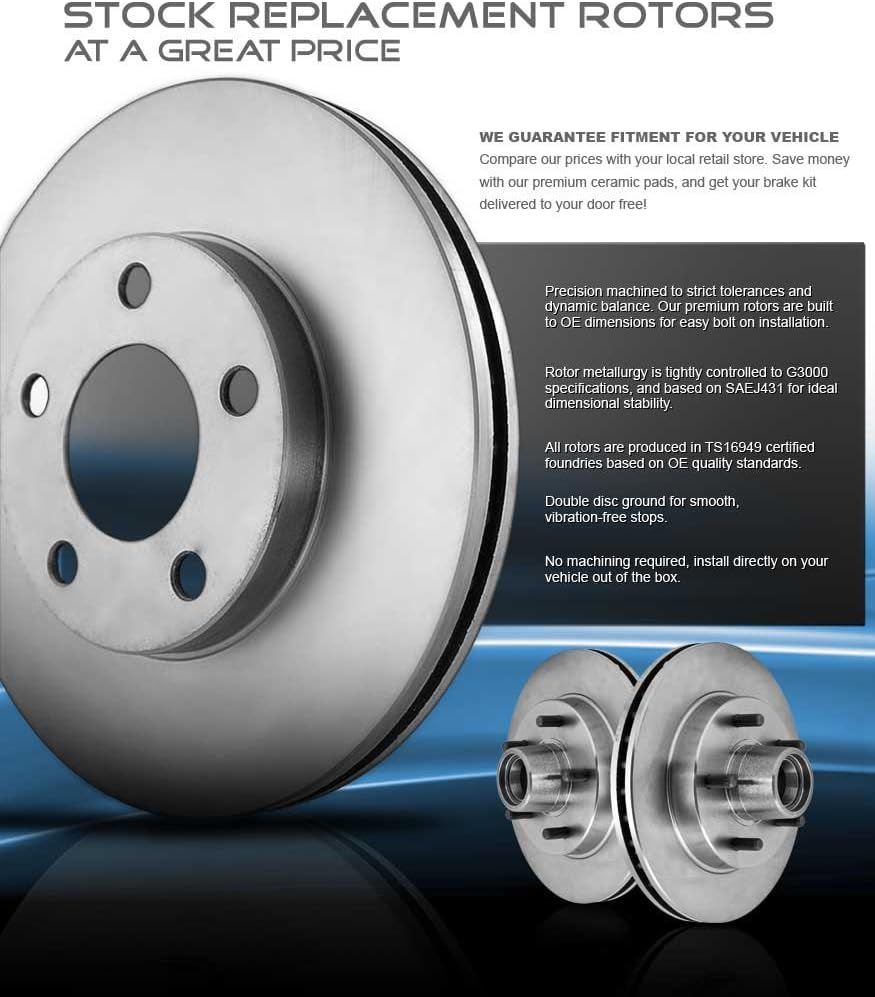 300 mm Brake Rotors Set A73509