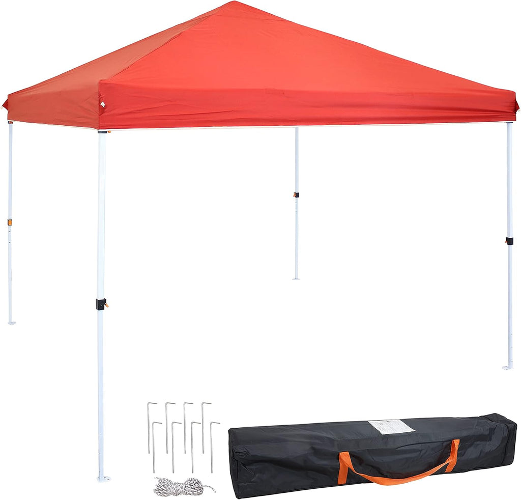 Gray 12x12 Foot Pop Up Canopy with Carry Bag P45555