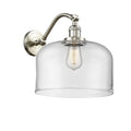 Brushed Satin Nickel X-Large Bell 1 Light Sconce D771137
