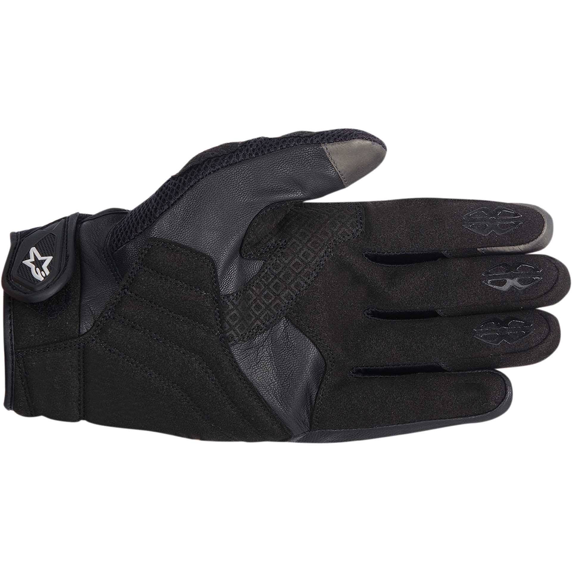 Black Red Motorcycle Gloves K988102