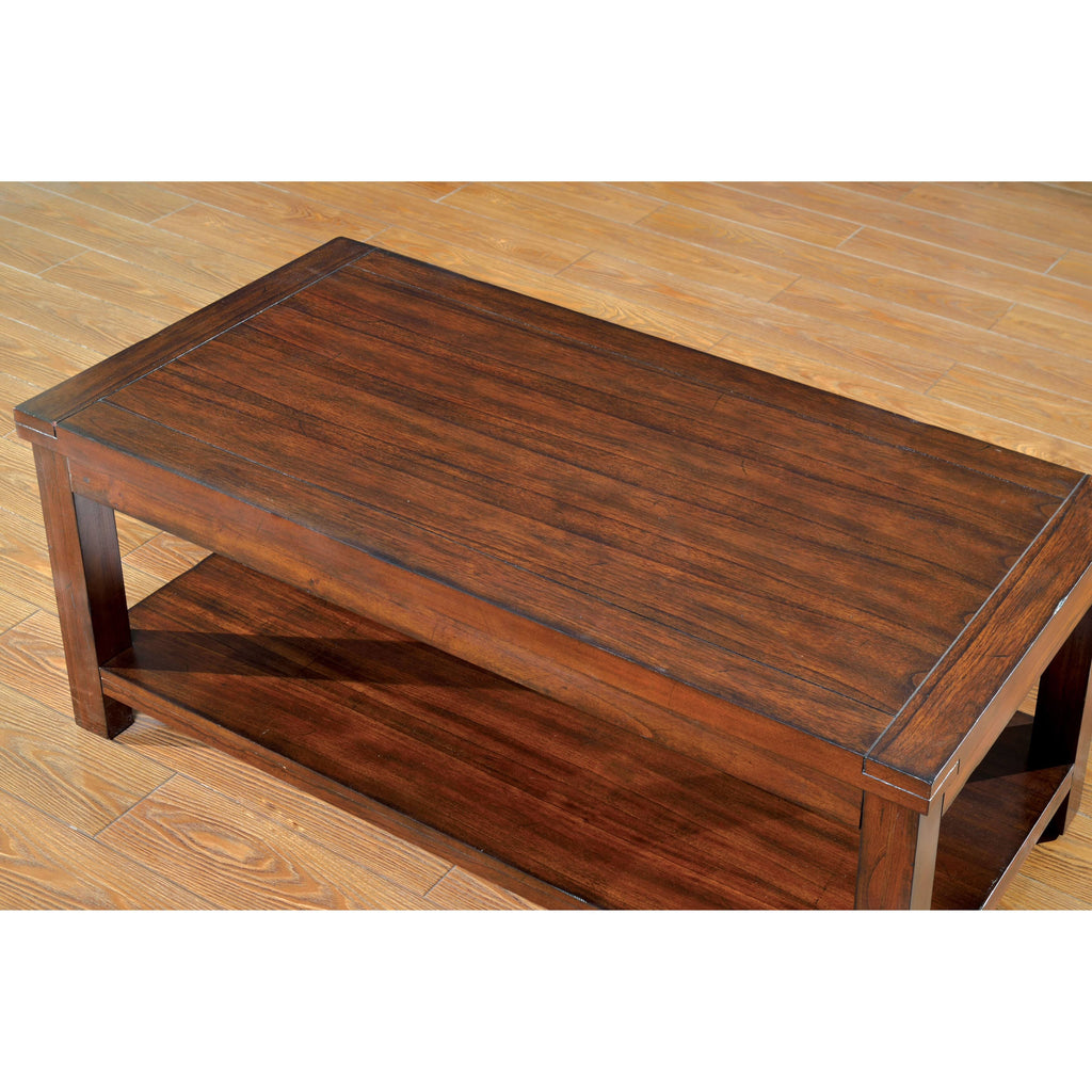 Dark Cherry 2-Piece Accent Table Set M42291