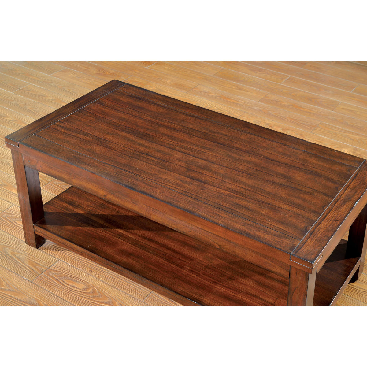 Dark Cherry 2-Piece Accent Table Set M42291