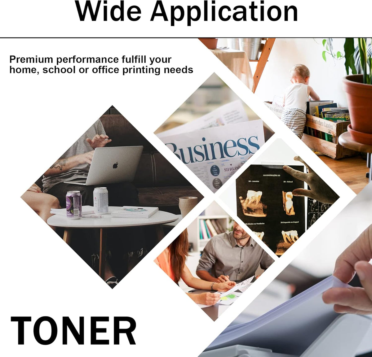 Black Toner Cartridge 4 Pack N56316