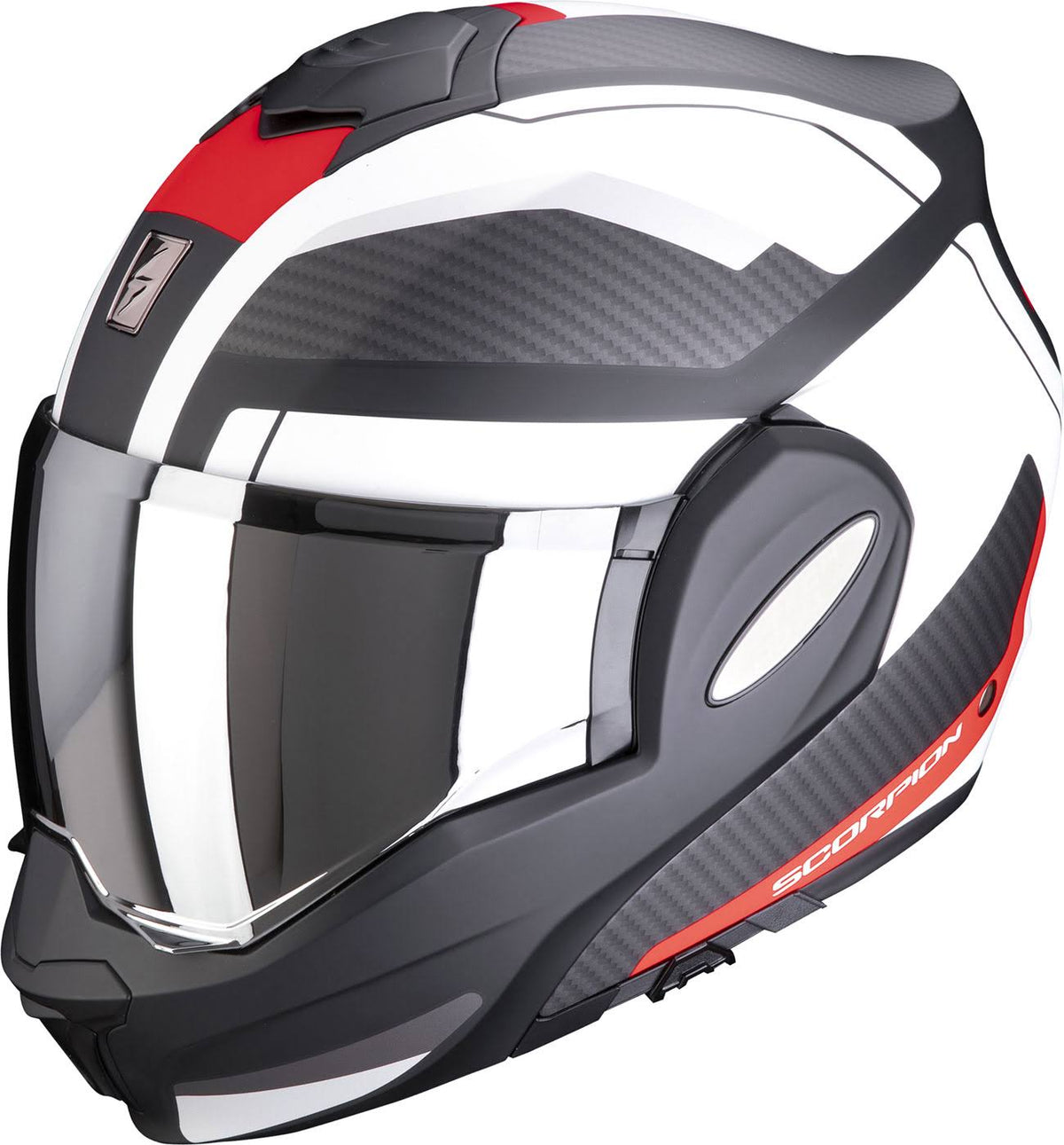 Matt Black / Red / White Helmet Size XL X420