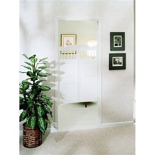 Brown Spindle Top Cafe Door T625