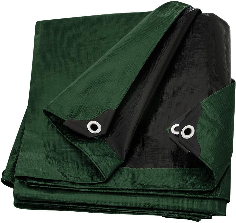 White Heavy Duty 20X35 Waterproof Poly Tarp Cover W7587