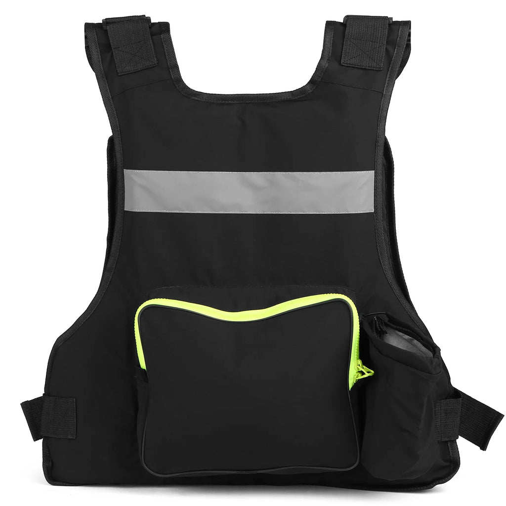 Fly Fishing Jacket Vest with Water Bottle Holder S180525