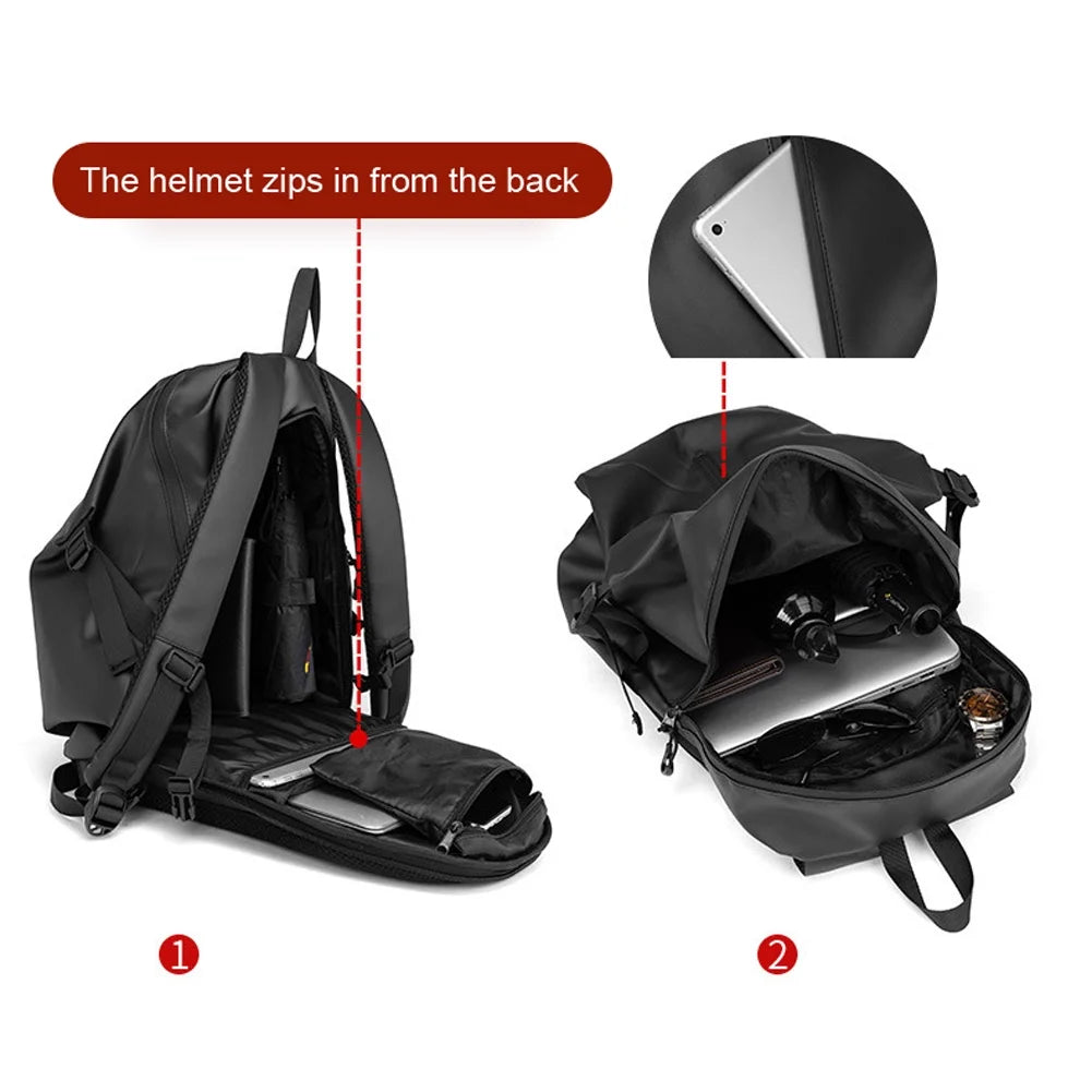 Waterproof Motorcycle Backpack Helmet Bag K643184