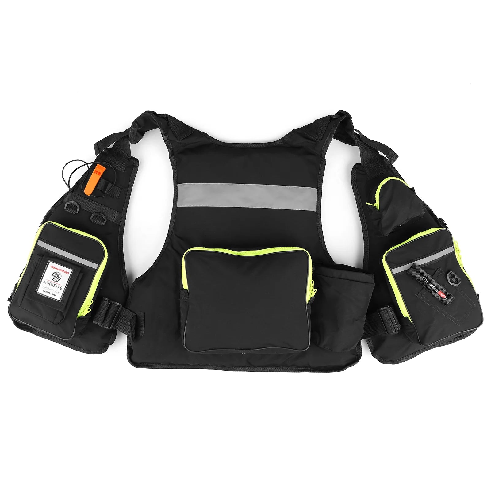 Fly Fishing Jacket Vest with Water Bottle Holder S180525