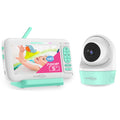 5" 720P HD Video Baby Monitor with 1 Remote Camera, Remote Pan/Tilt/Zoom, Two-Way Audio, Auto Night Vision T829