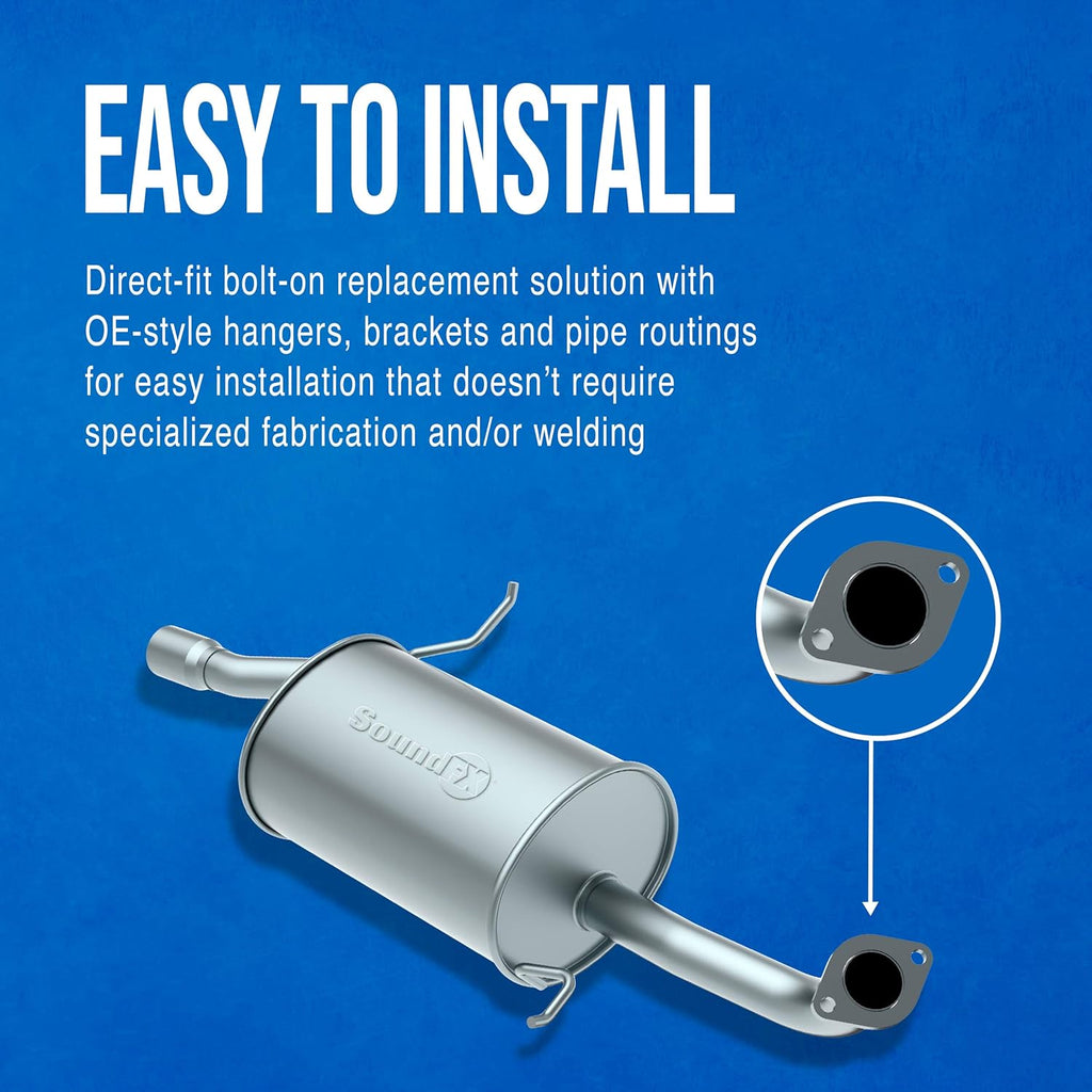 Exhaust Muffler Pack of 2 R42402