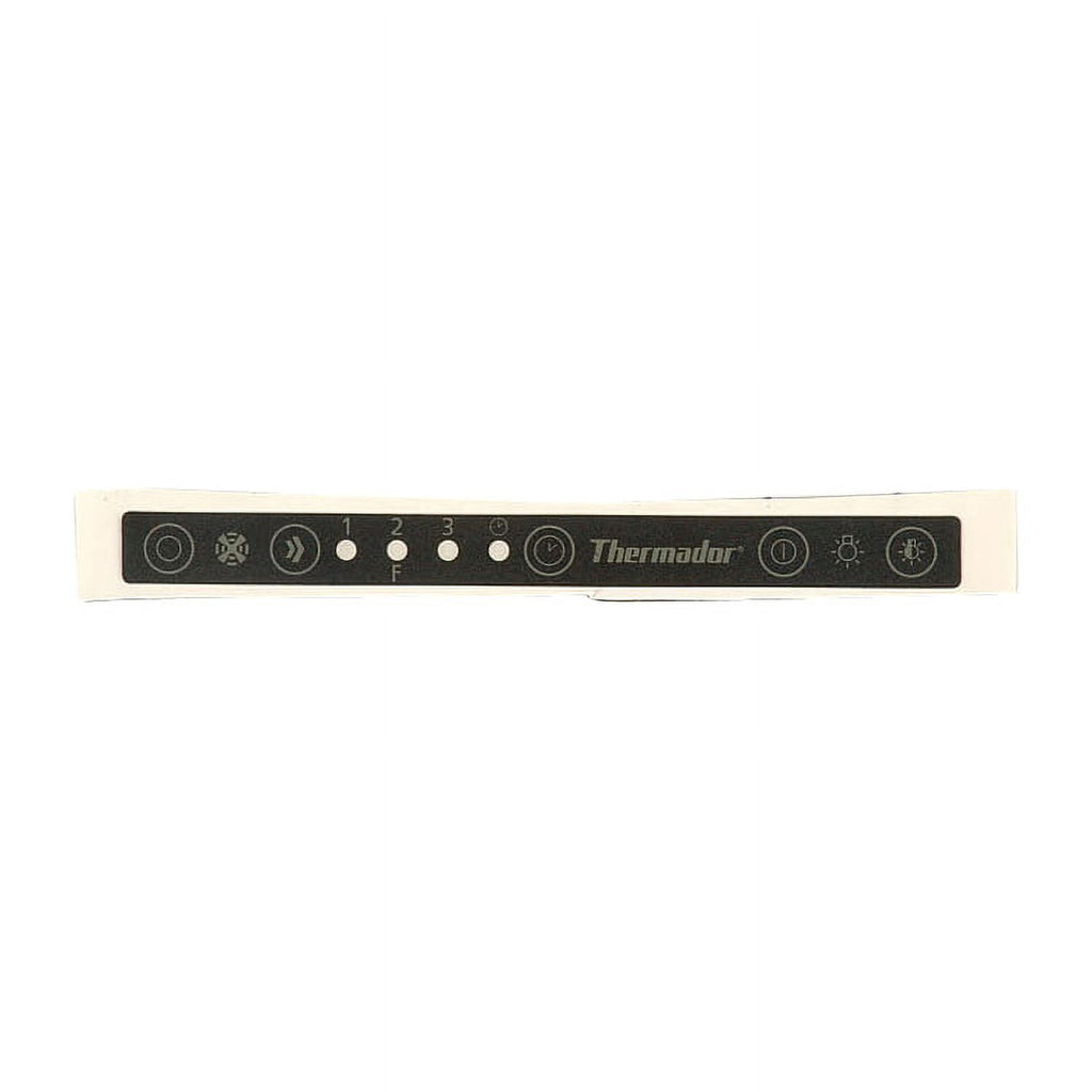 Thermador Range Hood Control Overlay Label F955