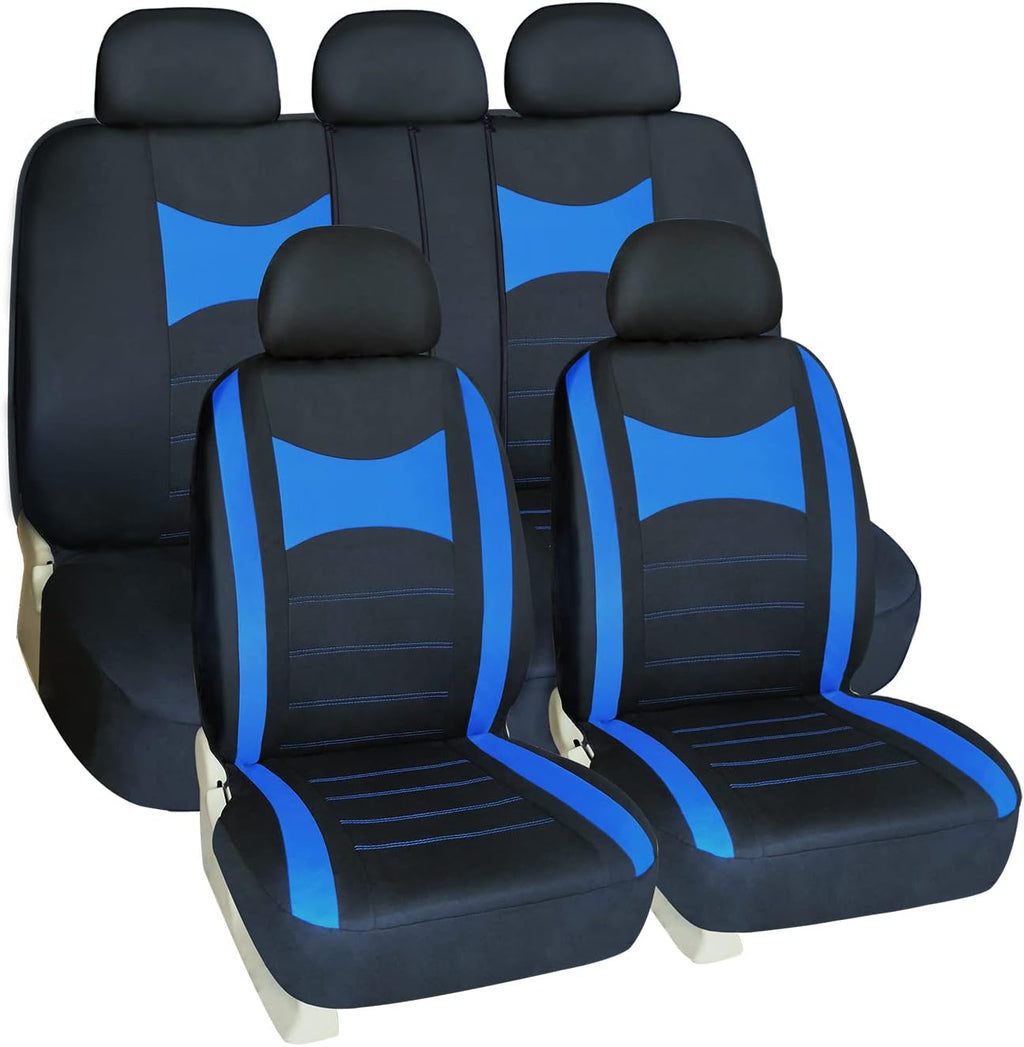 Black Full Set Car Seat Covers U35372