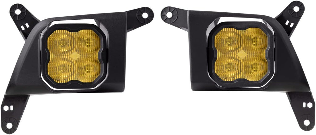 SS3 LED Fog Light Kit for Chevrolet Silverado 1500 2019-2021, White SAE/DOT Driving Sport U957264