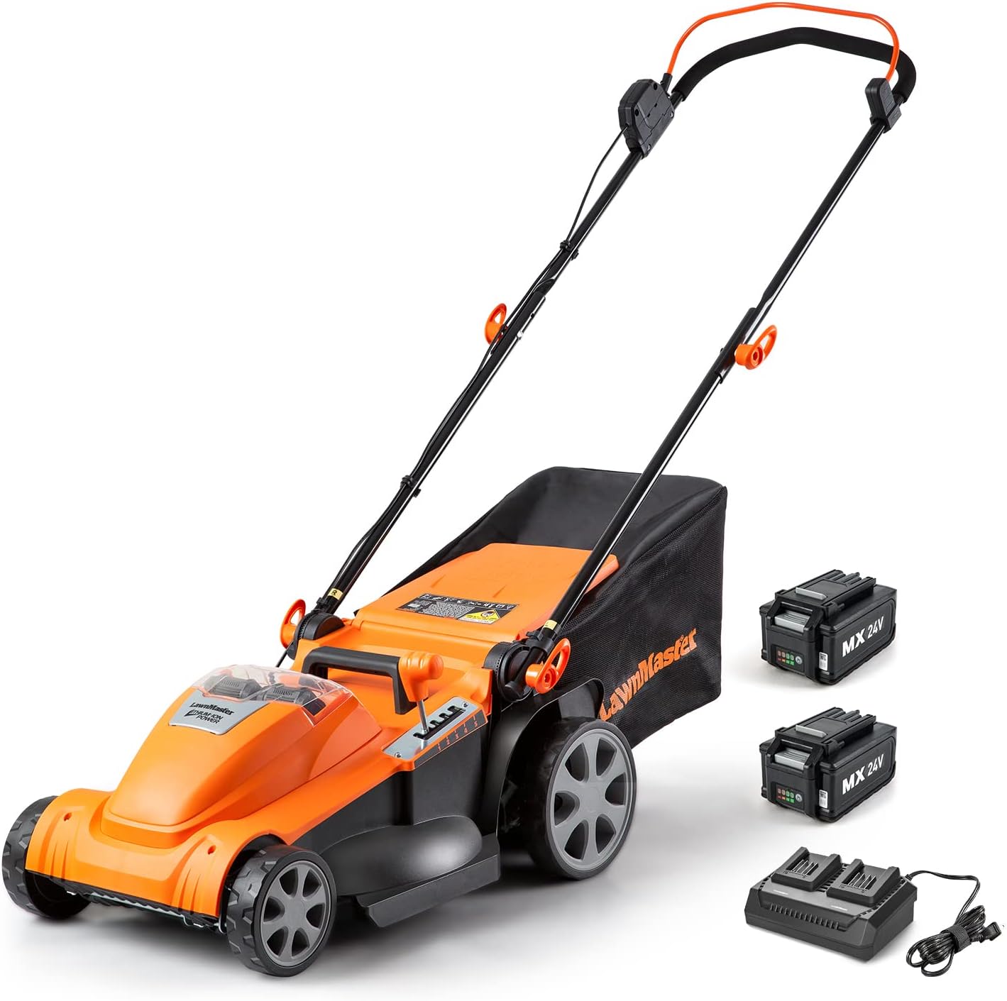 48V MAX Brushless Mower with 4.0Ah Battery and Dual Charger R52532
