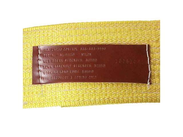 12x22 x 20& Nylon Recovery Strap with Cordura Eyes H58970