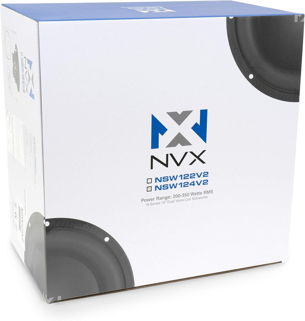 12 inch Dual 4-Ohm 350 watt RMS Car Subwoofer I302504