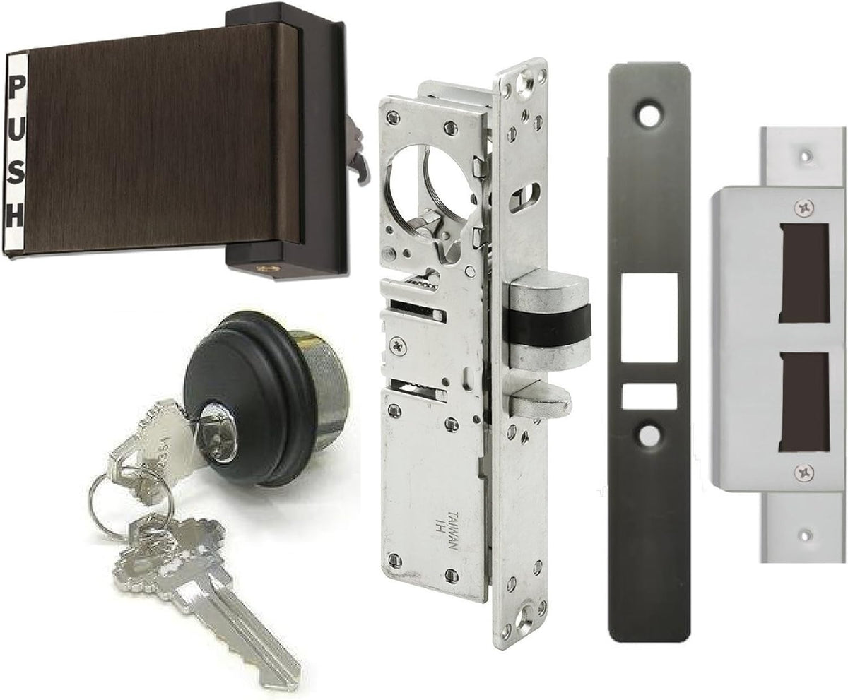 Door Mortise Deadlatch Lock with Cylinder and Keys K6817