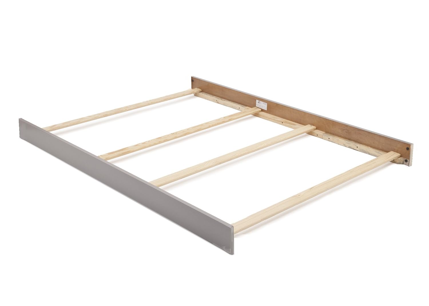 Full Size Conversion Kit Bed Rails for Cribs (Gray) M141