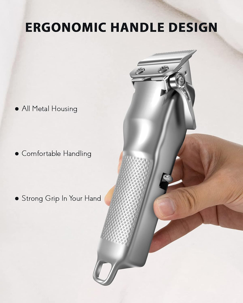 Cordless Hair Clippers and T-Blade Hair Trimmer Barber Kit with Stainless Steel Blades, Pack of 2 I405