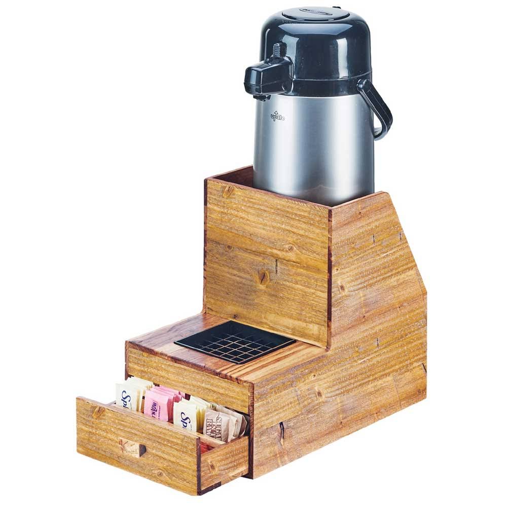Airpot Stand with Drawer F5919