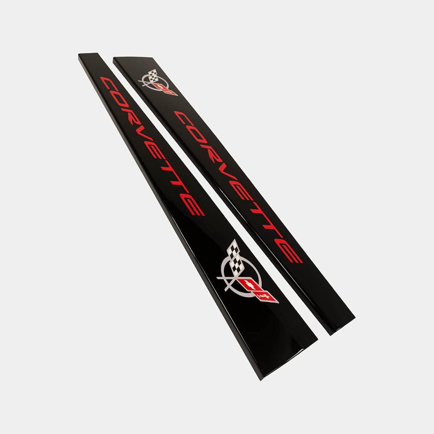 C5 Corvette Sill Plates Pair Carbon Flash Metallic G750583