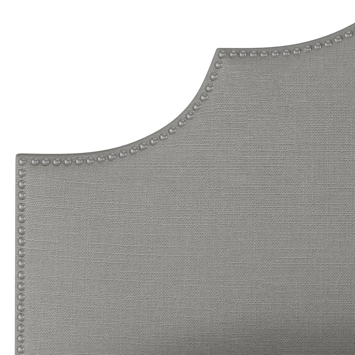 Navy Linen California King Headboard N4098