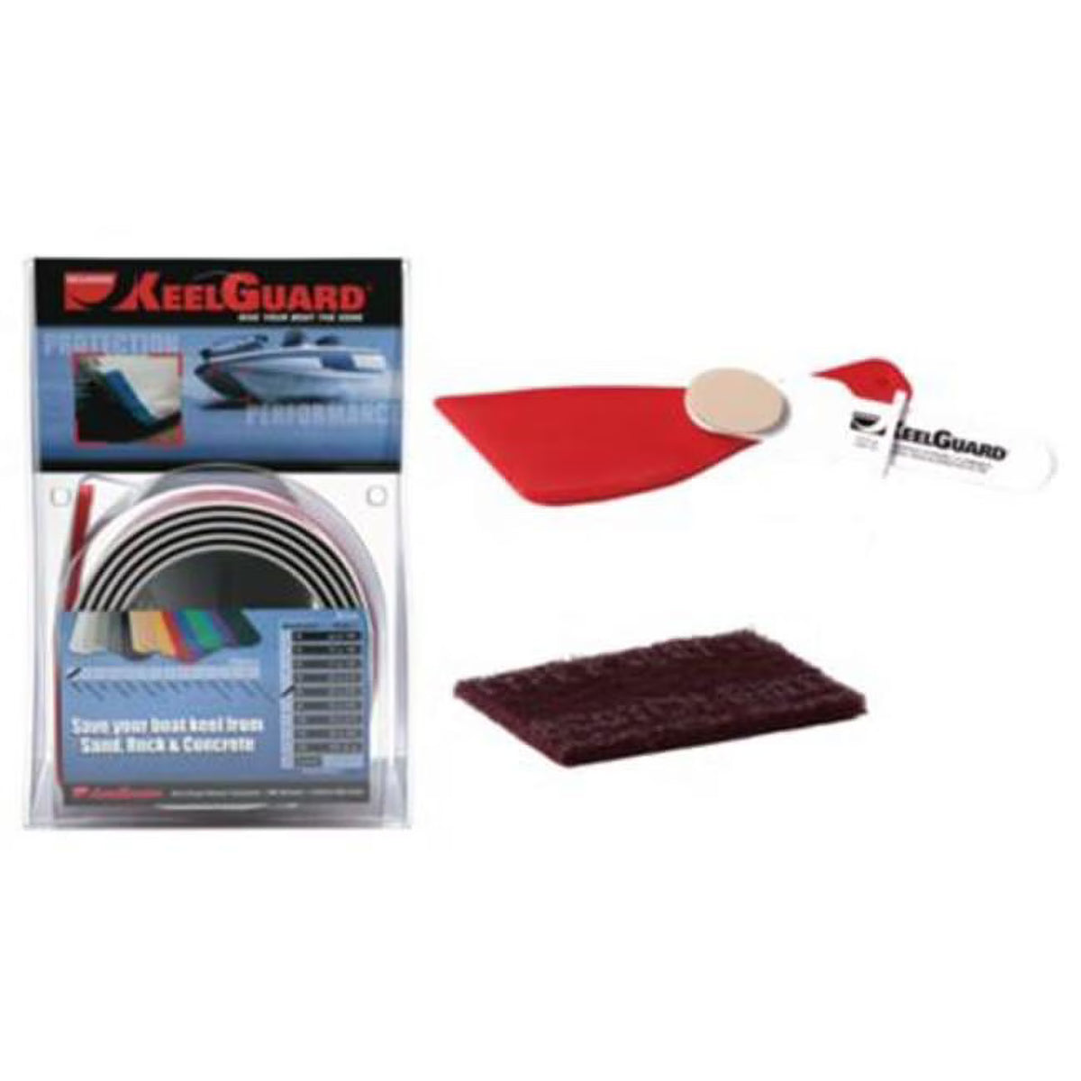 White Keel Protector for Boat I4181