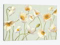 White and Bright Poppies Canvas Wall Decor Prints N765