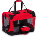 Red Folding Pet Carrier K1272