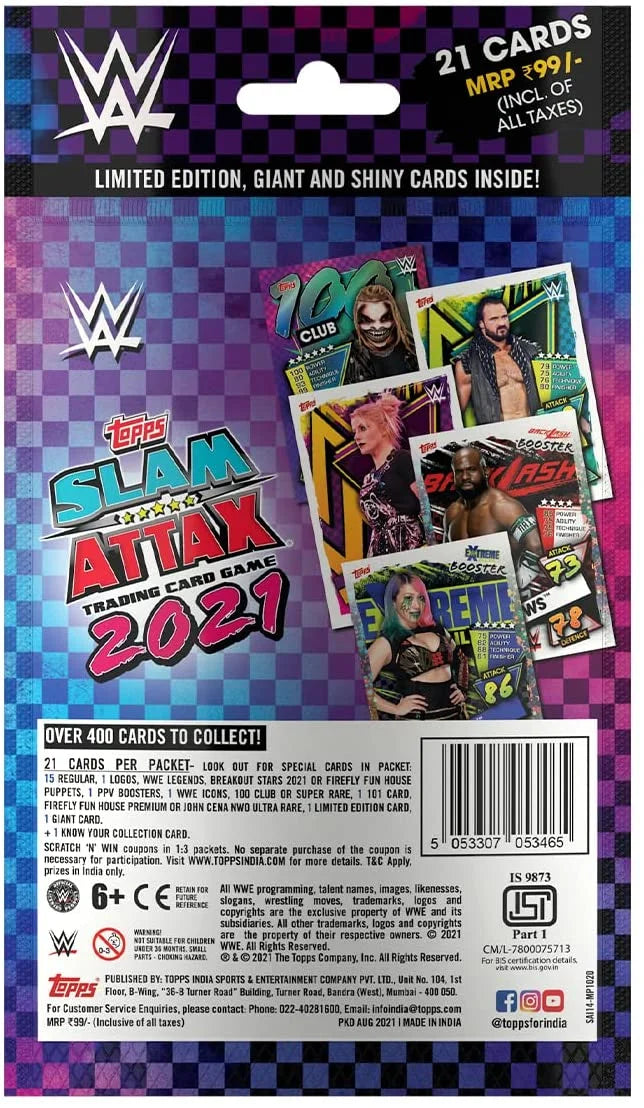 WWE Slam Attax Multi Pack G27443