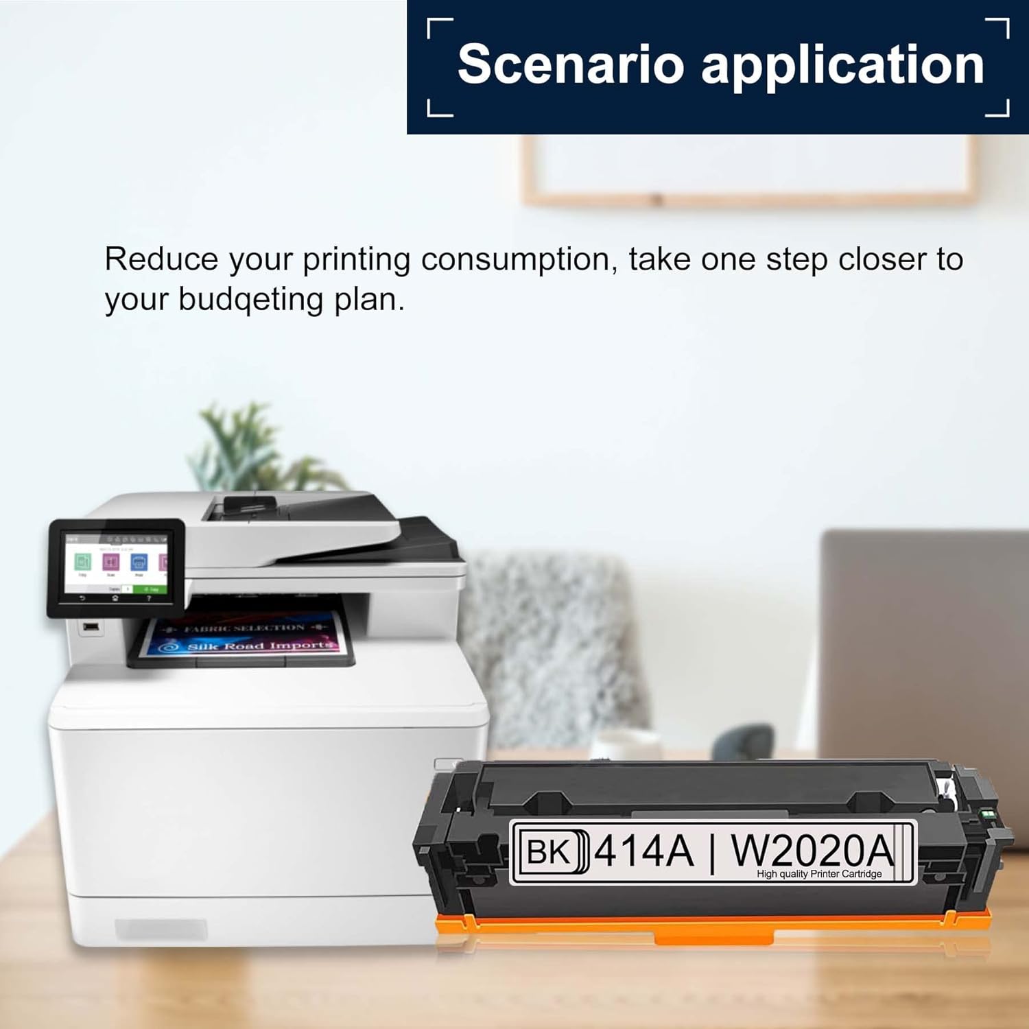 2-Pack Black Toner Cartridge for HP Printer J12511