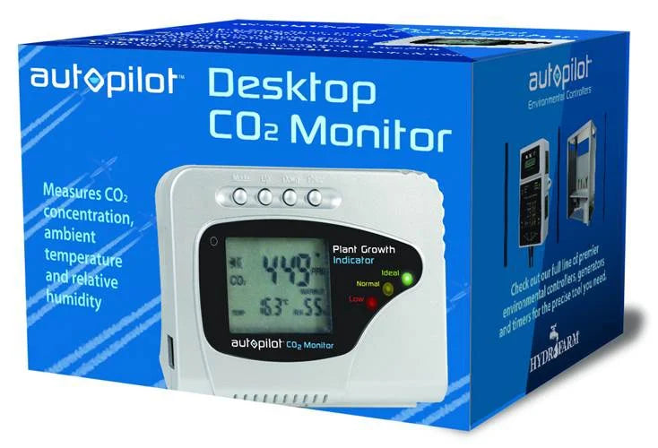 24hr Desktop Co2 Monitor with LCD Display I987