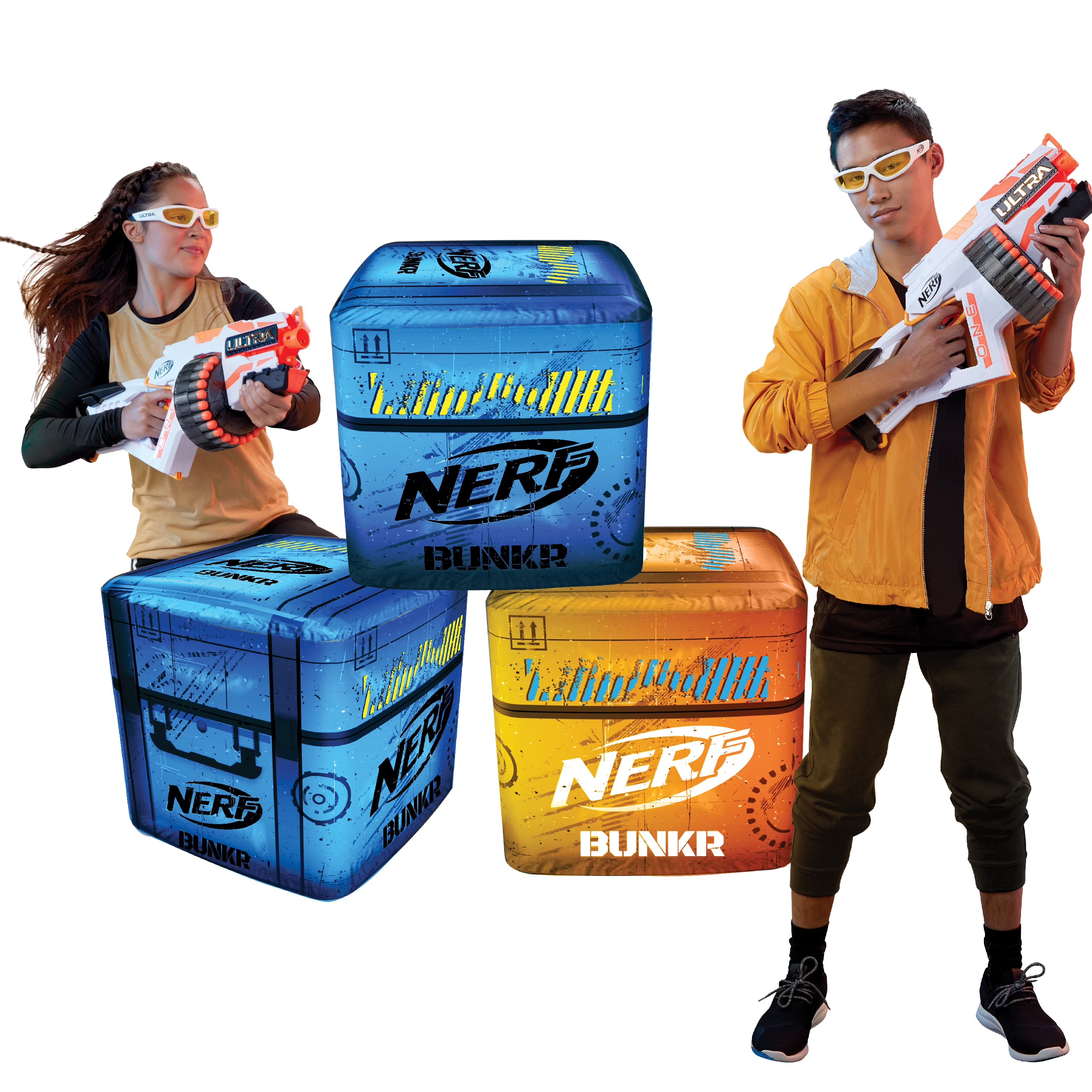 Nerf Bunkr Go Battle Set (3 Pack) M38715