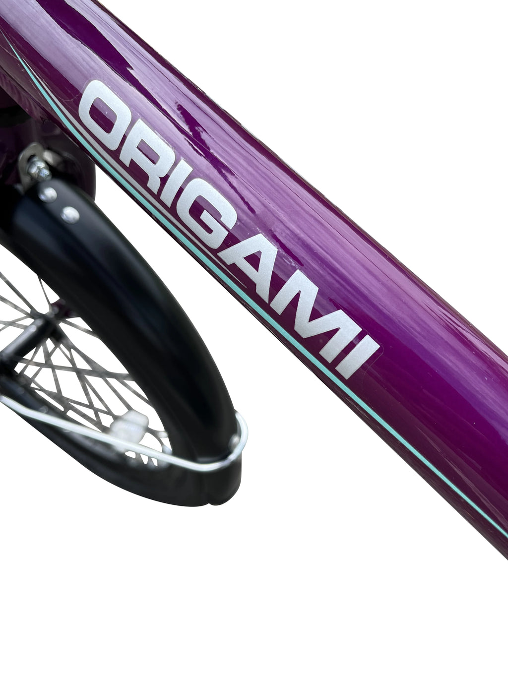 Purple Aluminum Folding Bike J607