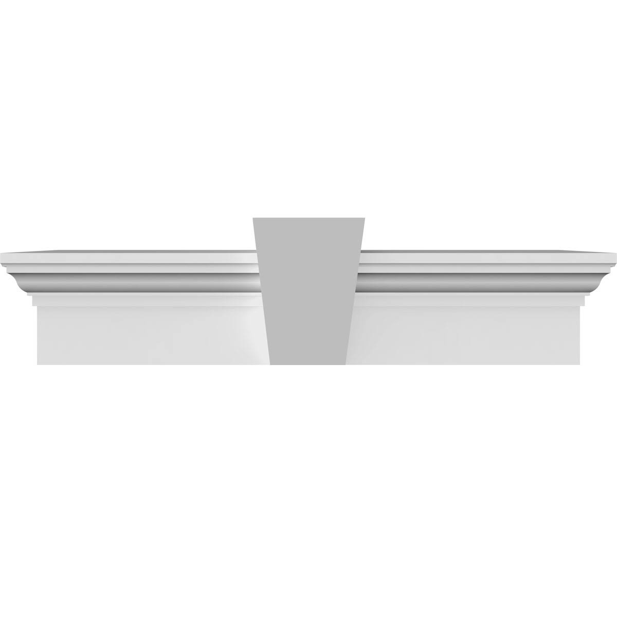 Traditional Crosshead with Flat Keystone O864