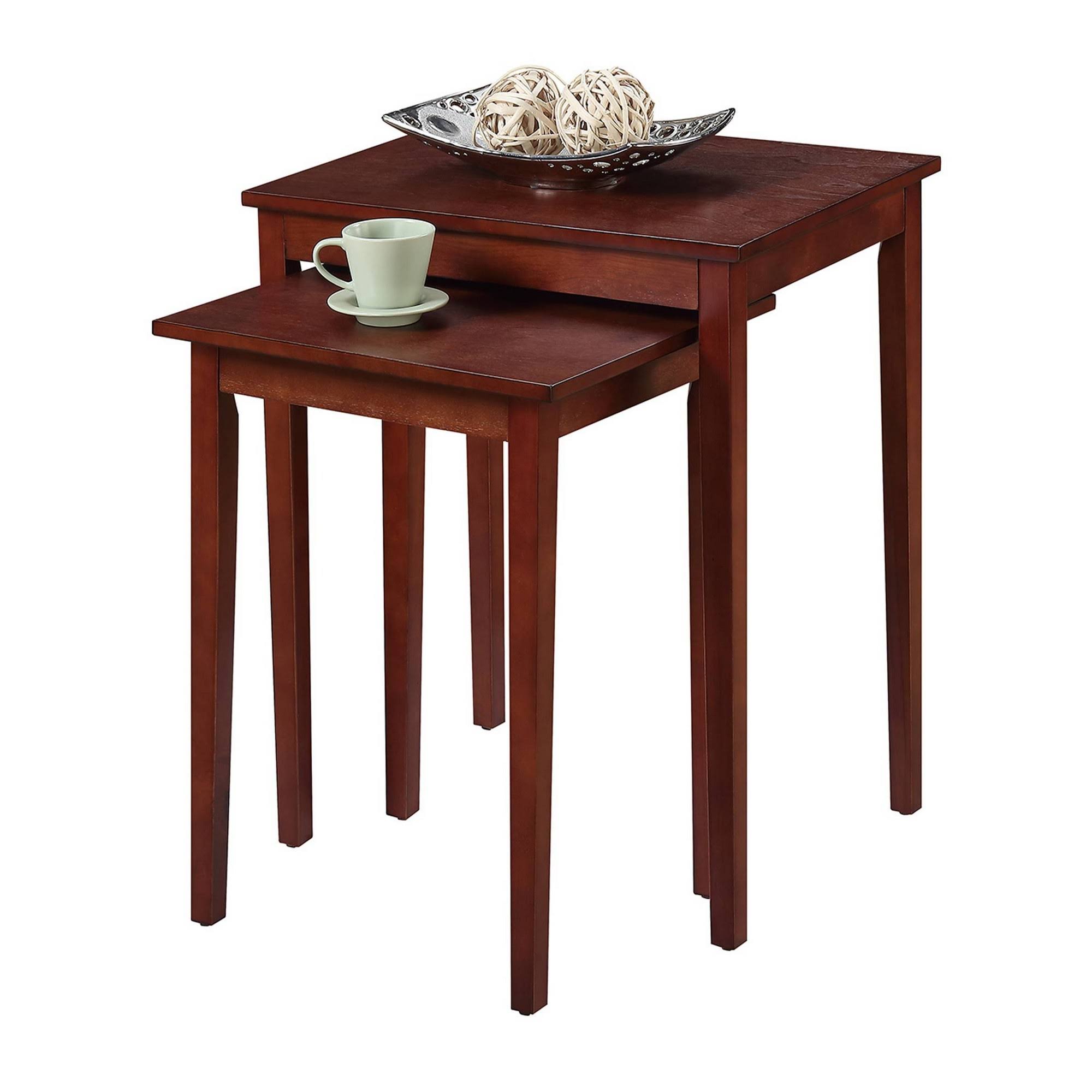 Nesting End Tables Mahogany Z6241